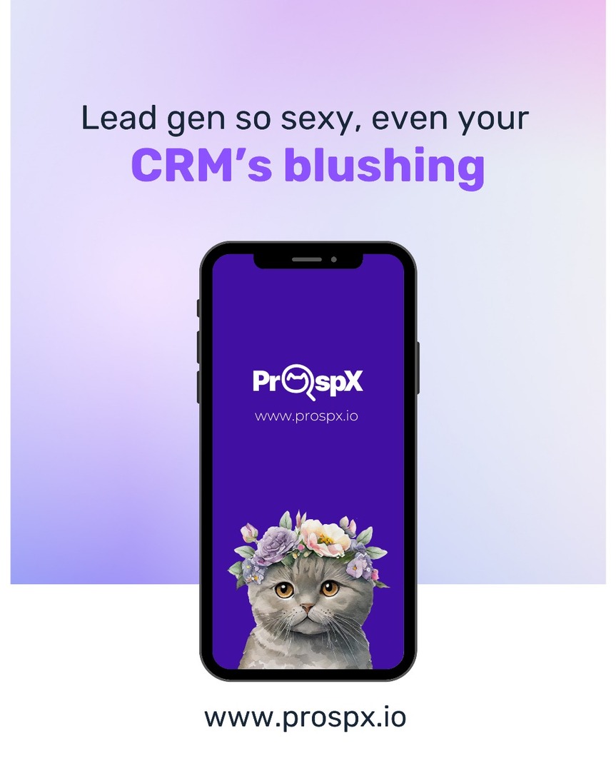 prospxio's tweet photo. ProspX doesn’t just find leads—it makes your CRM fall in love. 💜
Automate outreach, book more calls, and watch your pipeline glow.

#SalesAutomation #LeadGen #LinkedInOutreach #StartupTools #ProspX https://t.co/JqVikwhxNS