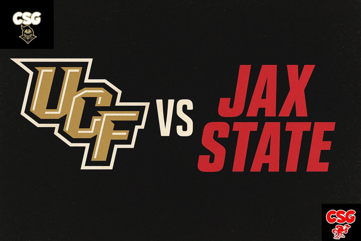 CSG_UCF (@csg_ucf) on Twitter photo Only 15 days until UCF kicks off the 2025-2026 football season vs <a href="/CSG_Cocks/">CSG Jax State</a> ! Leading up to the game I’m going to preview the whole UCF schedule! So below is a thread breaking down the week 1 matchup ⬇️⬇️⬇️
GKCO⚔️ Only 15 days until UCF kicks off the 2025-2026 football season vs <a href="/CSG_Cocks/">CSG Jax State</a> ! Leading up to the game I’m going to preview the whole UCF schedule! So below is a thread breaking down the week 1 matchup ⬇️⬇️⬇️
GKCO⚔️