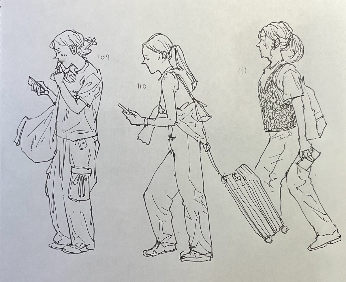400croquis summer 2025
今日の10体。 