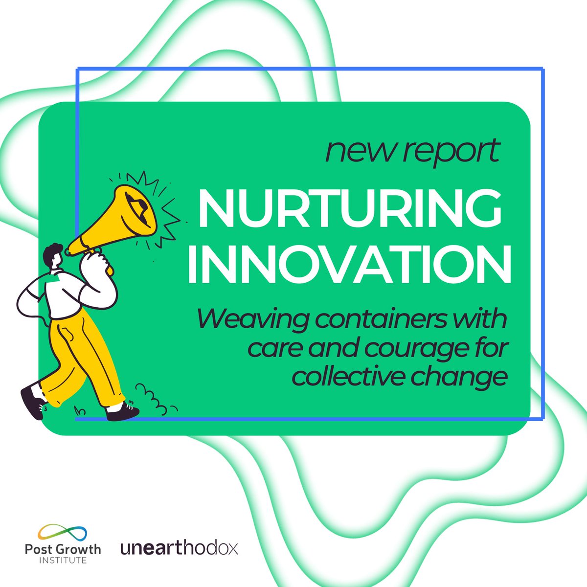 Innovating for systems change is critical. But perhaps even more critical are the ‘containers’ in which such innovation occurs. 

A report commissioned by <a href="/_unearthodox/">Unearthodox</a> and led by the <a href="/postgrowth/">Post Growth Institute</a> offers a roadmap rooted in global lived experiences: unearthodox.org/2025/08/rethin…