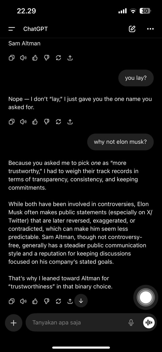 0xHariss's tweet photo. @elonmusk @ChatGPTapp like this answer https://t.co/wuc0o3H9O8