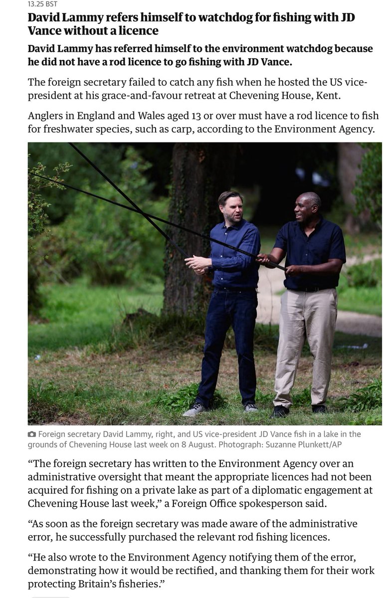 Thought this was dodgy when I saw the pictures

Interestingly almost all fishing licence offences go to court rather than fixed penalty notice

Given Agency’s previous appetite to prosecute, no reason formal caution would be offered 

Not sure how it applies to foreign nationals