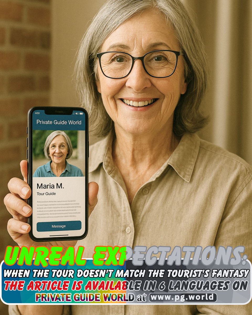 wwwpgworld's tweet image. Are your tours truly reflecting your expertise? Our latest article, &quot;Unreal Expectations: When the Tour Doesn&apos;t Match the Tourist&apos;s Fantasy,&quot; explores common disconnects. 
pg.world/articles/unrea…
#TourGuideTips #TravelBusiness #GuideLife #EarnMore #NoCommission #DirectBookings