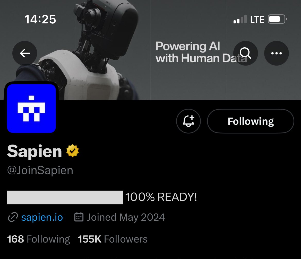 i wasn’t expecting this so soon (today) kek 😭😭

$sapien is coming guys, sooner than you think. proof of quality is here

gsapien 💙