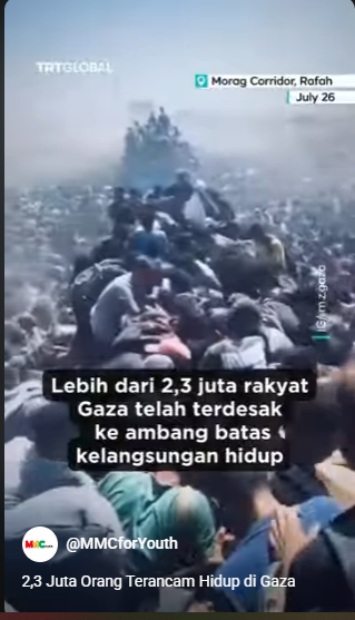 OrchidRose25's tweet photo. 2,3 Juta Orang Terancam Hidup di Gaza

#GazaSystematicsStarvation
#armiestoaqsa
#aynalmuslimun 
#PalestinaNeedsJihad
#JihadNeedsKhilafah https://t.co/hCTLoY2RHN