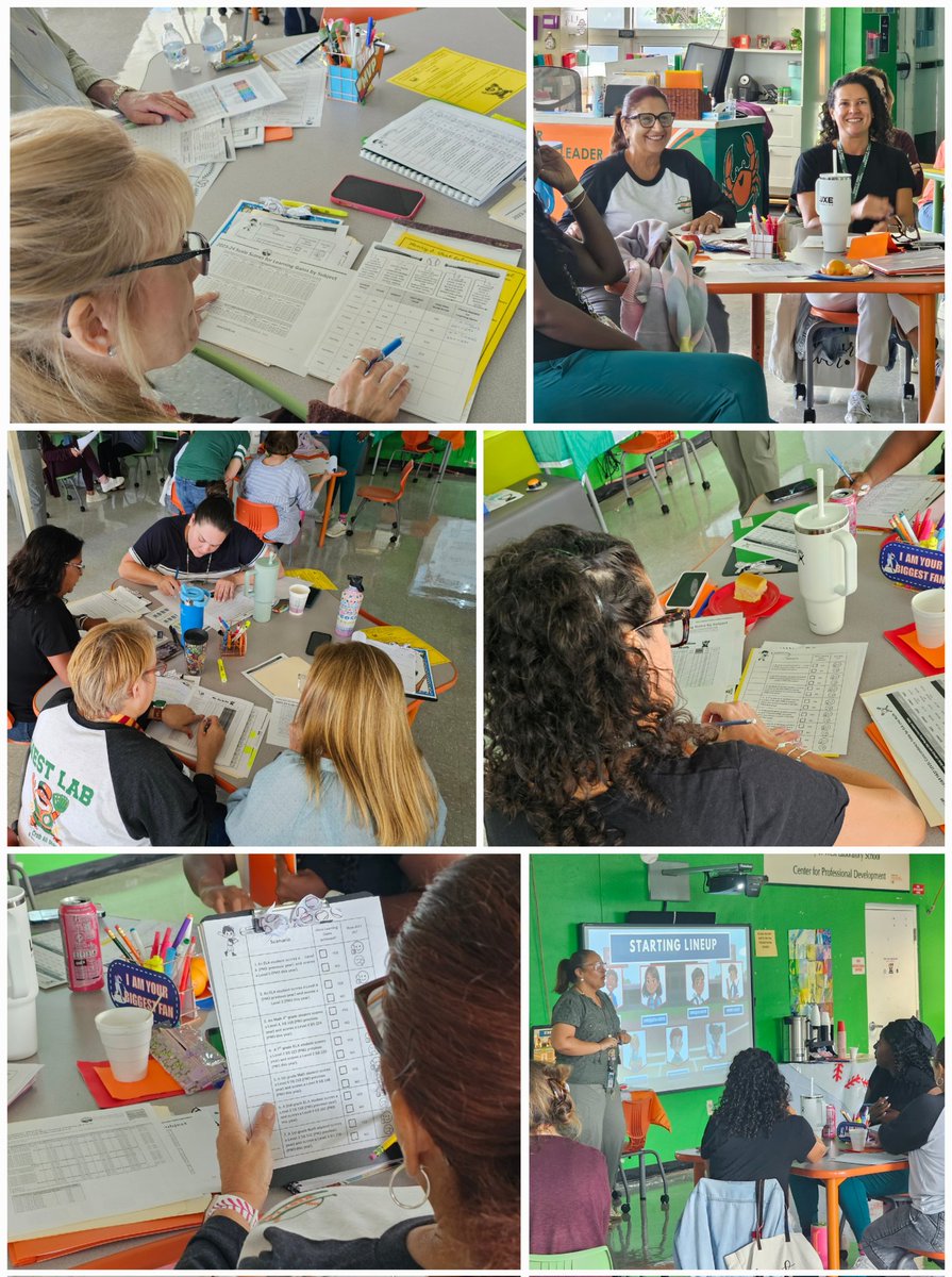 westlabschool's tweet photo. ⚾️ Just like a great coach studies player stats, great educators analyze student data. West Lab #teachers stepped up to the plate with a data-driven approach to instruction to knock student growth out of the park #PioneeringTomorrowToday #YourBestChoiceMDCPS https://t.co/yyThuR01bA