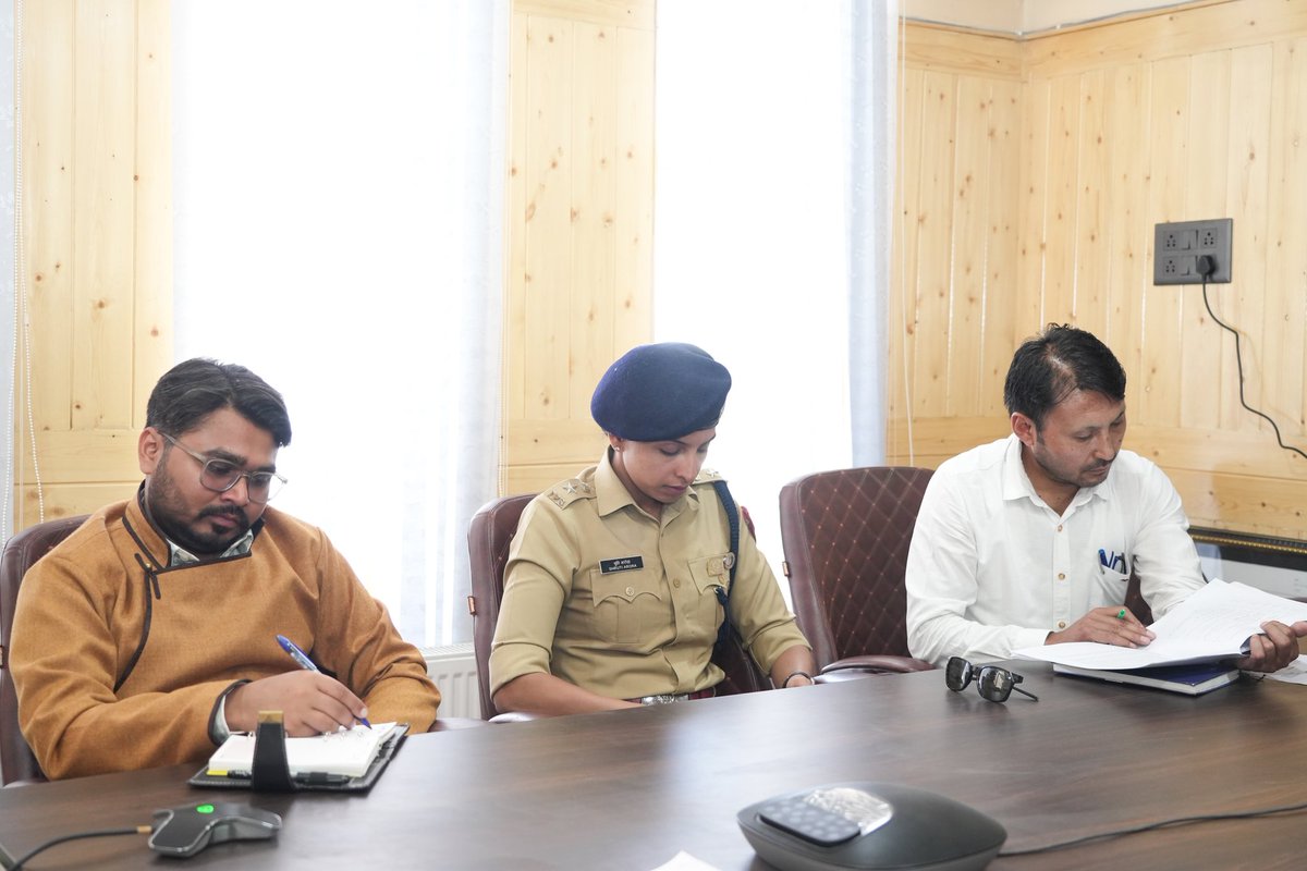 DIPR Ladakh (@dipr_ladakh) on Twitter photo Secretary Rural Development/Nodal Officer UT Ladakh chairs meeting to review visit of Parliamentary Standing Committee on Home Affairs.
Read more:
facebook.com/share/p/1Jypcj
<a href="/lg_ladakh/">Office of the Lt. Governor, Ladakh</a> <a href="/diprleh/">DIPR Leh</a> <a href="/DIPR_Kargil/">DIPR Kargil</a> <a href="/ddnewsladakh/">DD NEWS LADAKH</a> <a href="/prasarbharti/">AIR News Leh</a> <a href="/airnewskargil/">Radio News Kargil</a> <a href="/EarthNewsLadakh/">The Earth News Ladakh</a> <a href="/Kargil_Today/">Kargil Today Official</a> Secretary Rural Development/Nodal Officer UT Ladakh chairs meeting to review visit of Parliamentary Standing Committee on Home Affairs.
Read more:
facebook.com/share/p/1Jypcj
<a href="/lg_ladakh/">Office of the Lt. Governor, Ladakh</a> <a href="/diprleh/">DIPR Leh</a> <a href="/DIPR_Kargil/">DIPR Kargil</a> <a href="/ddnewsladakh/">DD NEWS LADAKH</a> <a href="/prasarbharti/">AIR News Leh</a> <a href="/airnewskargil/">Radio News Kargil</a> <a href="/EarthNewsLadakh/">The Earth News Ladakh</a> <a href="/Kargil_Today/">Kargil Today Official</a>