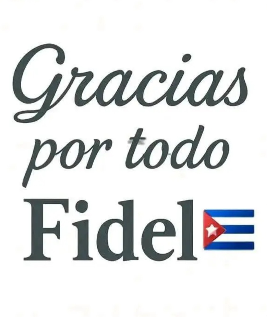 "Fidel encarnó la rebeldía anticolonial. En su voz hablaba la historia oprimida de Nuestra América."  
— Eduardo Galeano  
99 años del gigante que desafío imperios. ¡Su fuego no se extingue!  ¡La lucha por un mundo mejor sigue!
#100AñosConFidel #FidelPorSiempre #CubaVencerá