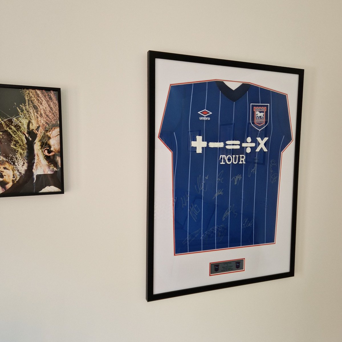 NJPaterson70's tweet photo. Henry and I were treated to hospitality for the last Premier League game v WHU and received a signed @IpswichTown shirt each. 

Thanks to Chris at Tree of Life Framing, Knebworth, Herts, for a fantastic job.

Always Proud 💙
Always Ipswich 👊

#ITFC #BlueThroughandThrough https://t.co/s2N1Q5EGAW