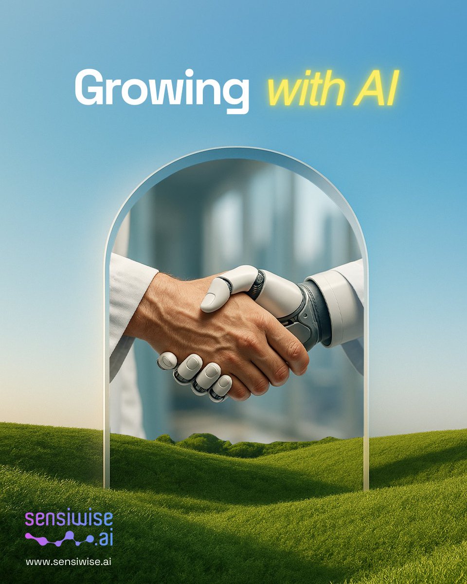 Want to integrate AI without breaking budgets or disrupting workflows?

<a href="/SensiwiseAI/">Sensiwise.ai</a>, we make adoption simple; pinpoint high-impact areas, ensure seamless fit with your systems, and deliver practical, cost-effective solutions.

#AffordableAI #AIForBusiness #FutureOfWork