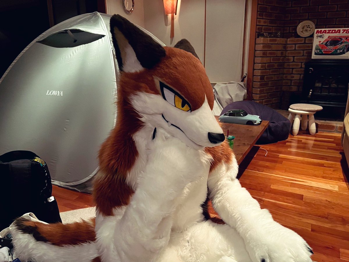 友人の別荘きて満足げなウルハちゃん