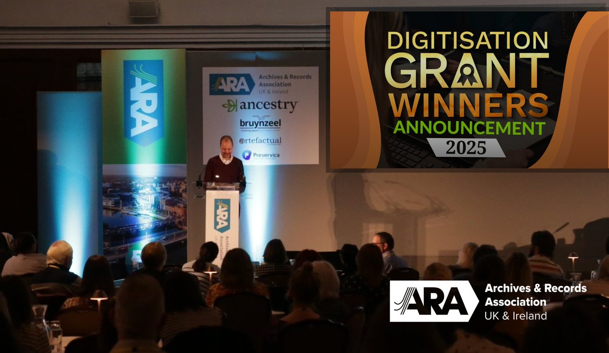 The TWA Digitisation Grant 2025 Winners Have Been Chosen!

We’ll be revealing this year’s three grant recipients live at the ARA Annual Conference 2025, taking place in Bristol, on Thursday 28th August.

Read more here: hubs.li/Q03BwTC90

#TWAGrant