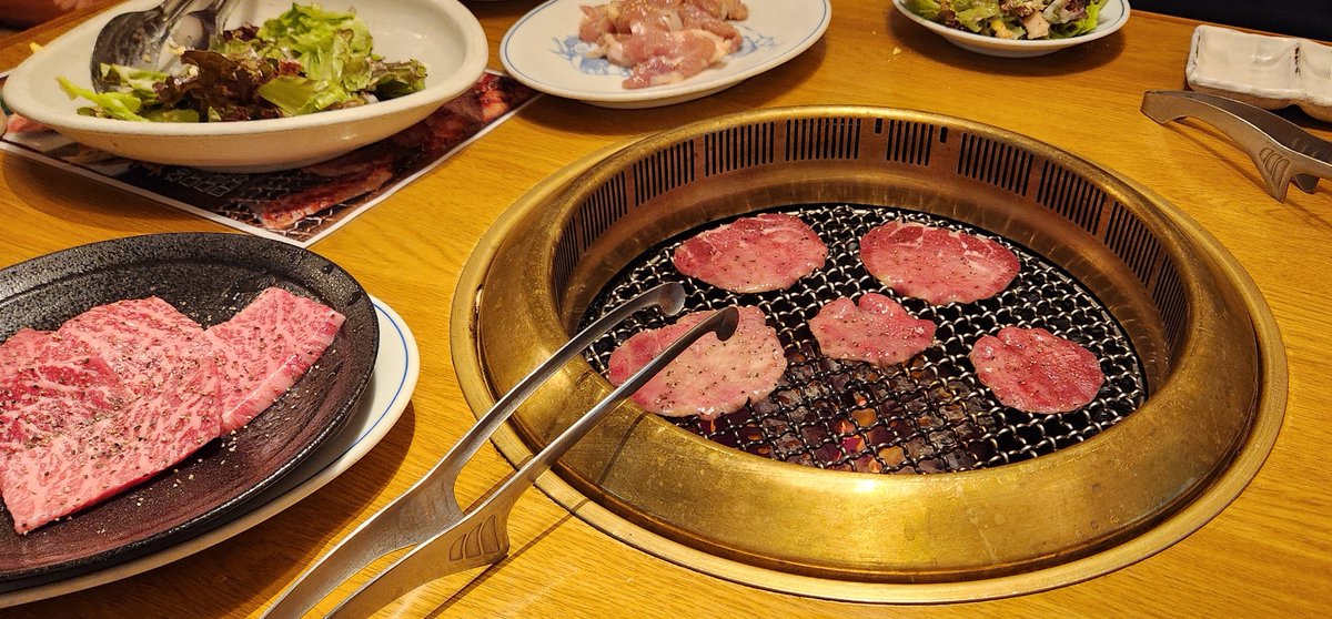 ひーっさしぶりに焼き肉行った🥳おいしかった🙌