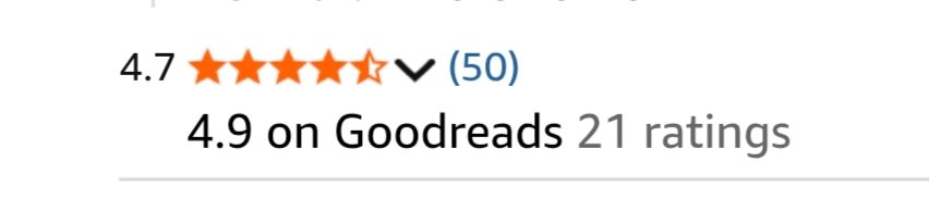 I finally did it!!! 50 ratings on Amazon! It's been stuck at 49 for a long time! 

amazon.com/dp/B0DMKQKTSZ?…