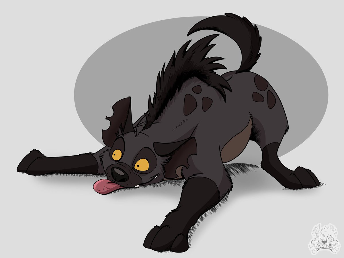 I love drawing this cute little derp ^^
Character: Ed

#digital #drawing #clipstudiopaint #fanart #lionking #Hyena #Ed