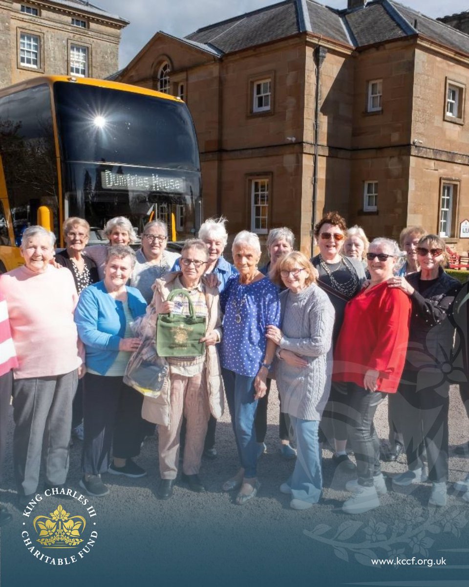 King Charles III Charitable Fund (@kingcharlesfund) on Twitter photo Read our latest guest blog to discover how <a href="/agescotland/">Age Scotland</a> members, the Milton Rattlers and Recycled Teenagers enjoyed a joyful escape from Glasgow to the stunning Dumfries House - complete with a tour, afternoon tea, and plenty of laughter.
We’re proud to support Age Scotland’s Read our latest guest blog to discover how <a href="/agescotland/">Age Scotland</a> members, the Milton Rattlers and Recycled Teenagers enjoyed a joyful escape from Glasgow to the stunning Dumfries House - complete with a tour, afternoon tea, and plenty of laughter.
We’re proud to support Age Scotland’s