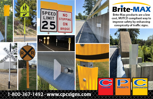 cpcsigns's tweet photo. Our Brite-Max line enhances safety by drawing the motorists attention and increases safety on the roadways. #roadwaysafety #enhancesafety https://t.co/hgqqoAfCRs