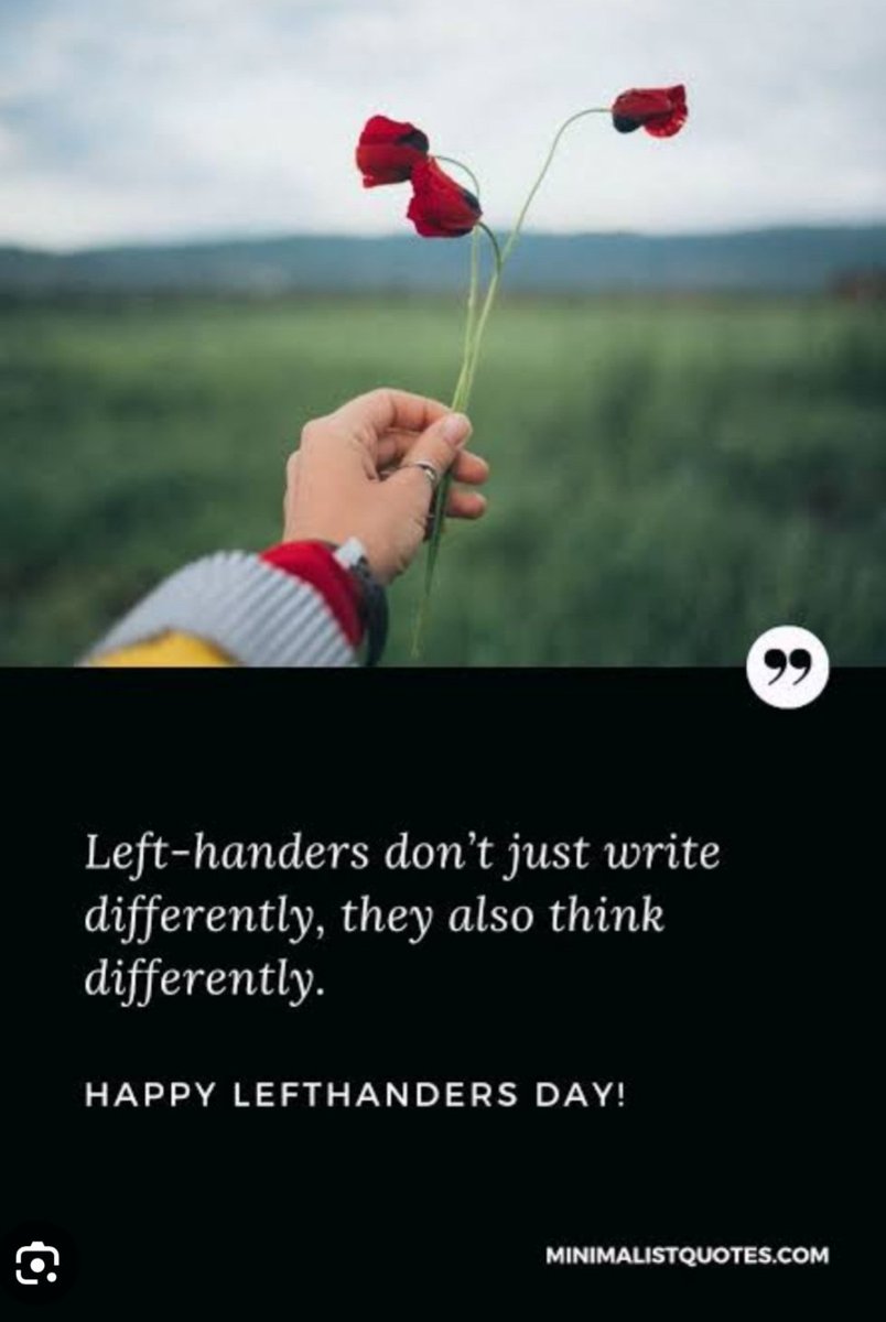 prasanna_orion's tweet photo. Happy International Left Handers Day to all the awesome lefties out there including i, me, myself! 🙃😎
#internationallefthandersday #lefthandedday #LeftHandersClub https://t.co/InfFPA3w29