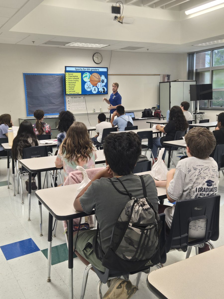 GHMS_Science8's tweet image. MS101 is off to a great start with our newest Grizzlies!! They are learning all about the Grizzly Way all over the building!
#OurGravelly @GHMS_Grizzlies