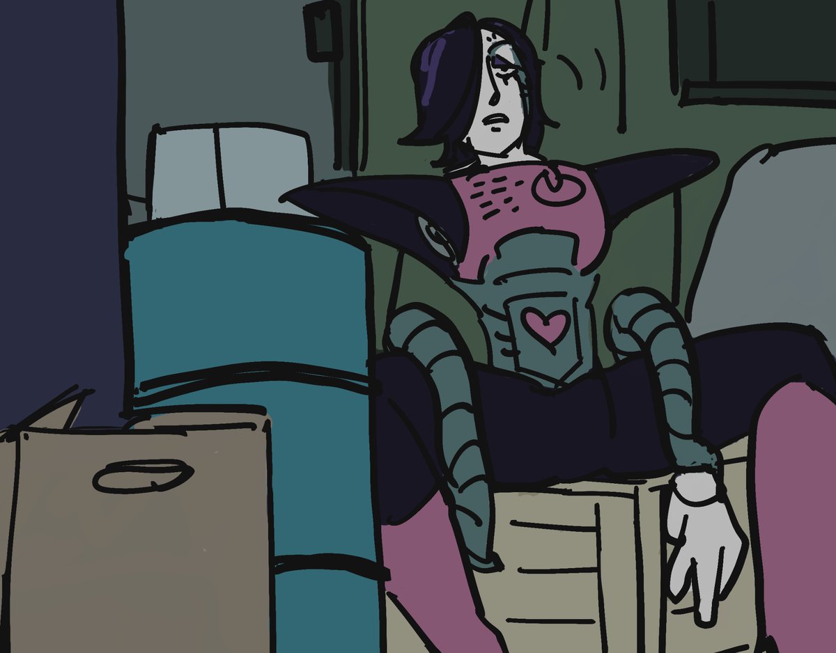cealiswan's tweet photo. 納屋 
#mettaton https://t.co/7aDsU2K0wX