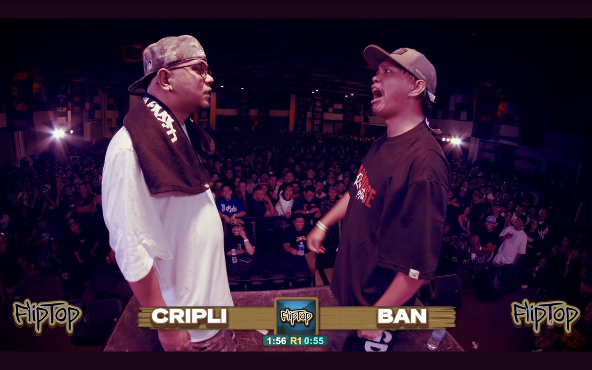 FlipTop_Battles's tweet photo. ISABUHAY 2025 BATTLE, CRIPLI vs BAN!!! 
https://t.co/zAPDakdK5Z

Kita kits sa Isabuhay Semifinals sa Bwelta Balentong 12!!!  

#FlipTop #CripLi #Ban 
#Isabuhay2025 https://t.co/WQeEMI1vVi