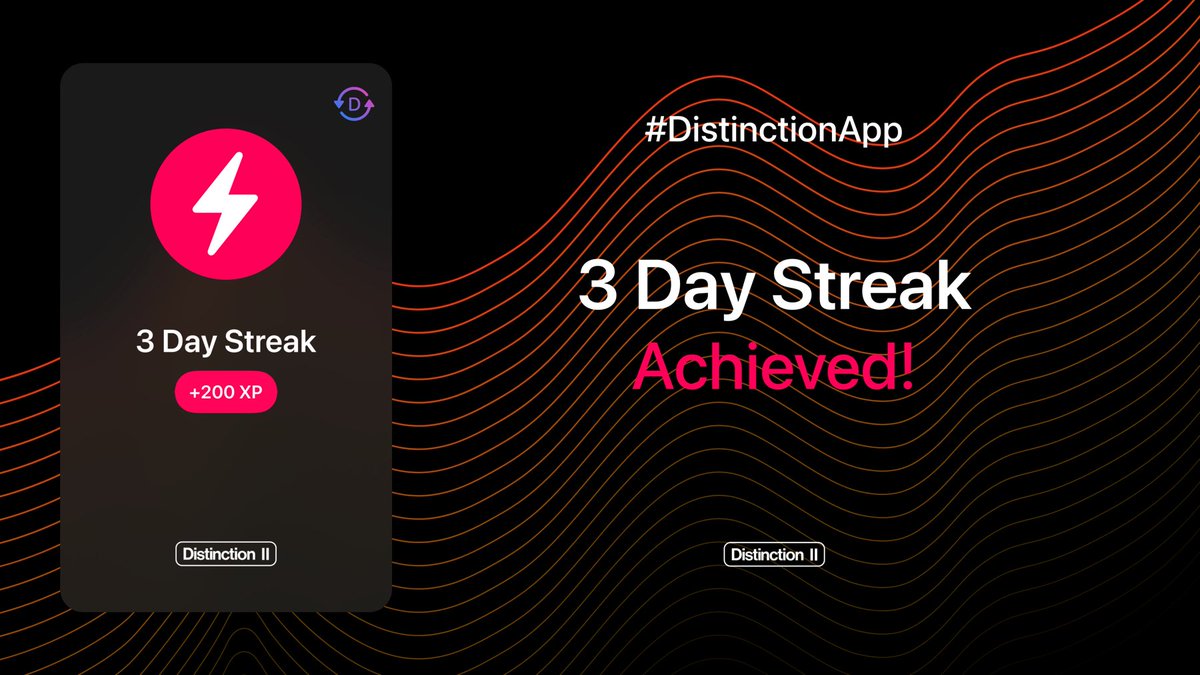 ssrieaa's tweet image. Distinction チャレンジ学習報告【3日目】
対象単語帳：D2
取り組んだ単語範囲：1-200 (200/400)
感想：I'm on the right track!

#英単語帳Distinctionチャレンジ