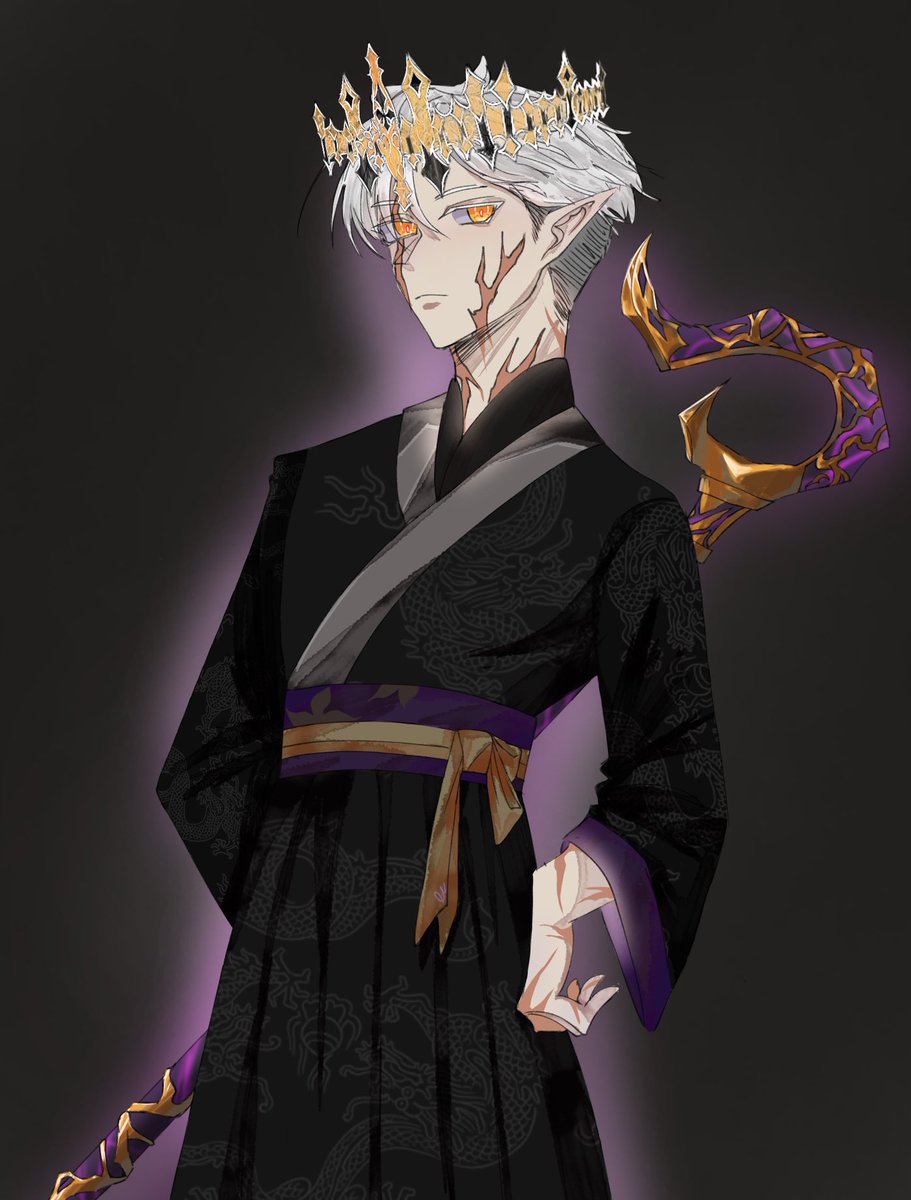 Emperor Vincent!!

- I haven’t had any time to draw Psmp lately but i finally had time 👍 

I love the cane so much but my god i didn’t know what the heck I was doing with the crown lmaoo 

#PrincessSMPfanart  #PrincessSMPS2
#PSMP