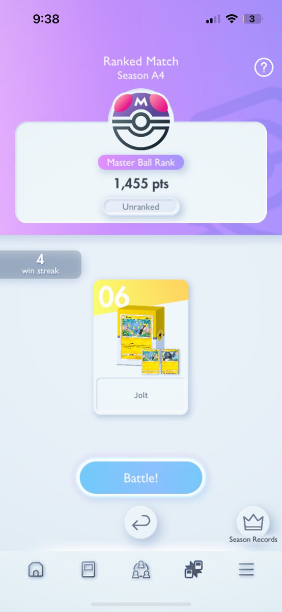 Empowerscript's tweet image. Just completed my side quest. I never played a trading card game in my life #PokemonTCGPocket