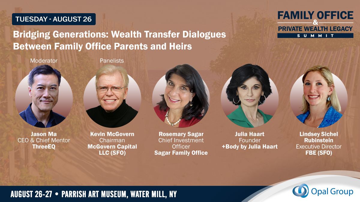 Opal Group (@opal_group) on Twitter photo 🌟 We’re excited to present Jason Ma, Kevin McGovern, Rosemary Sagar, Julia Haart, and Lindsey Sichel Rubinstein on Tuesday, August 26th, 2025.
📝 To register please visit, bit.ly/3VFvvSE or email info@opalgroup.net
#OpalGroup #OpalGroupFOPWL #Finance 🌟 We’re excited to present Jason Ma, Kevin McGovern, Rosemary Sagar, Julia Haart, and Lindsey Sichel Rubinstein on Tuesday, August 26th, 2025.
📝 To register please visit, bit.ly/3VFvvSE or email info@opalgroup.net
#OpalGroup #OpalGroupFOPWL #Finance