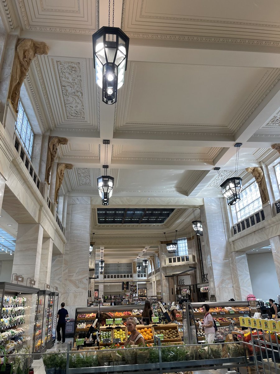 Two of my favorite things in one place: architecture and groceries