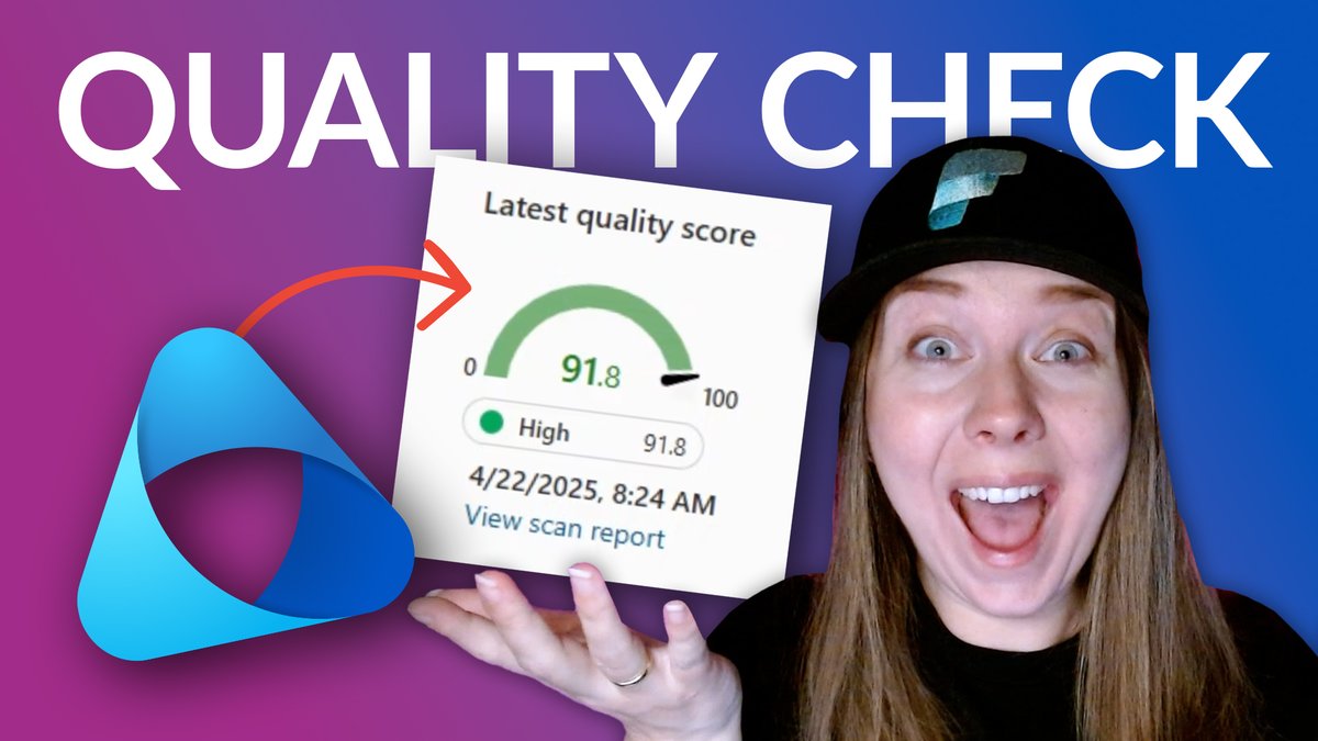 GuyInACube's tweet image. Messy data? Not on our watch. See how #MicrosoftPurview Data Quality keeps your #MicrosoftFabric data clean, accurate, and ready for action. 🚀📊
👉 guyinacu.be/dataquality