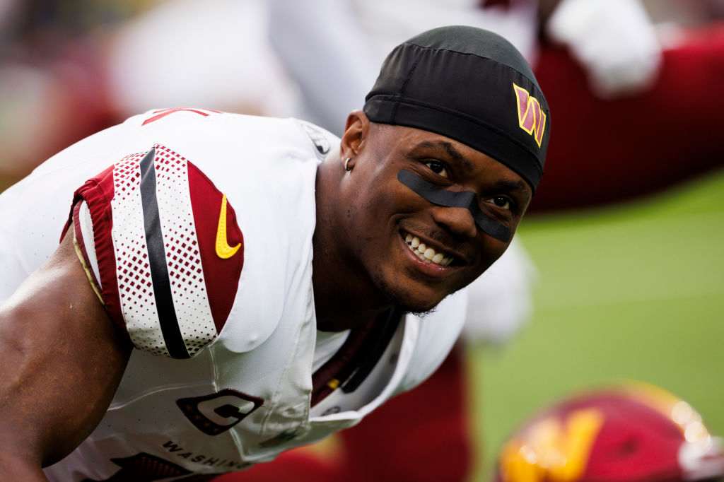 Alarm bells continue to ring around the #Commanders' wide receiver unit without Terry McLaurin. 

⬇️⬇️⬇️

MORE: riggosrag.com/alarm-bells-ri…