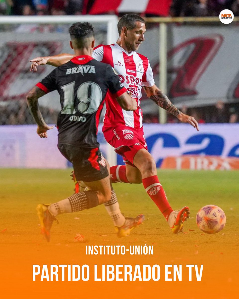 metadeportes_'s tweet photo. 🇦🇹 Se podrá ver gratis en TV a través de ESPN. 📺

🔜Instituto recibe a Unión en Alta Córdoba el próximo viernes a las 19 hs por la 5ta fecha del torneo clausura y se podrá verlo sin la necesidad de contratar el “pack futbol” . 

#metadeportes #instituto #union #cordoba #santafe https://t.co/20FYXE1pac