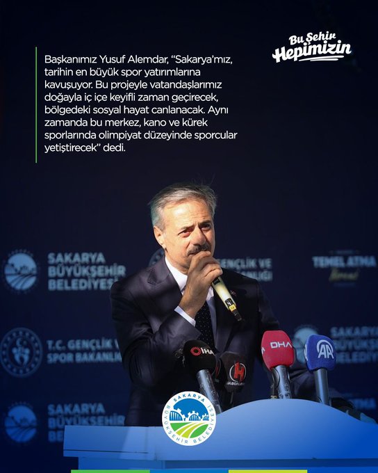 Sakarya’ya Yeni Sosyal Yaşam Alanı