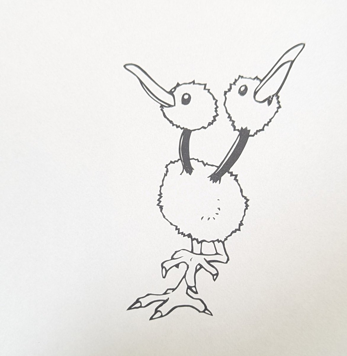 petrelli_adam's tweet photo. ポケットモンスターよりNo.0084 ドードー #切り絵 #切り絵好き #切り絵楽しい #切り絵アート #切り絵好きな人と繋がりたい #ポケットモンスター #ポケモン #ドードー #cutout #collage #art #paperart #papercollage #nofilter #olfa https://t.co/Zc5yssUOwa