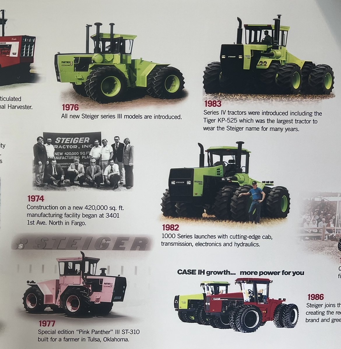 HansonaiC's tweet photo. From a Barn in Red Lake Falls, MN to dominating the world’s toughest fields — the Steiger tractor doesn’t just work the land, it shapes it. 

The Steiger tractor story is the history of modern agriculture in motion. https://t.co/gOVyEAZ5pi