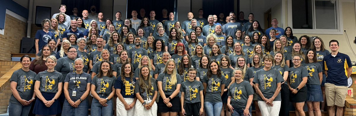 Our amazing Kirtland staff is ready to welcome back our Hornets tomorrow. #hornetpride