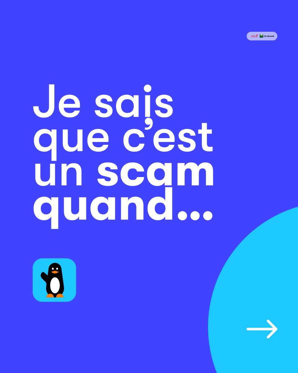 wave_ci's tweet photo. Norbert est maintenant rodé 😏 ! Les arnaqueurs ? Même pas peur 🚨
Protège-toi : ne partage jamais ton code secret et appelle le 1315 ! 📞 #WaveCI #StopArnaques #SécuritéWave #WaveApp #1315 https://t.co/8V8GexI2xb