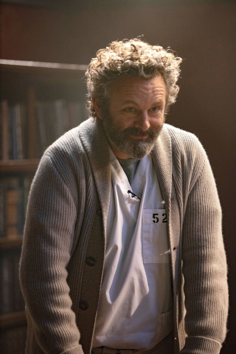 I'm doing Michael Sheen cosplay. Part 1. Wig and beard. <a href="/michaelsheen/">michael sheen 💙</a>