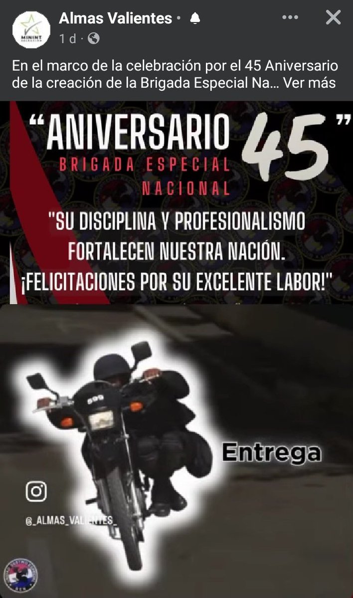 AlmasValientes_'s tweet photo. Te invitamos a ver 📲varios materiales especiales de verano ☀️, que hemos publicado en nuestros perfiles de Facebook e Instagram, relacionados con distintas especialidades del Ministerio del Interior 🛡️🇨🇺. 

👉https://t.co/BRN1gAEQaf

👉https://t.co/HXQo9GpMGE https://t.co/zbZYIqJ049