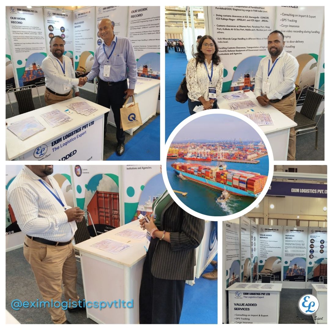voiceofexim's tweet photo. EXIM Logistics Pvt. Ltd. proudly participated in #CIILogisEast2025 at Biswa Bangla Convention Centre, Kolkata — Eastern India’s largest logistics, supply chain &amp; infrastructure exhibition.

. 🚚🌏

#Logistics #SupplyChain #TeamEXIM https://t.co/FaPA9TyIDi