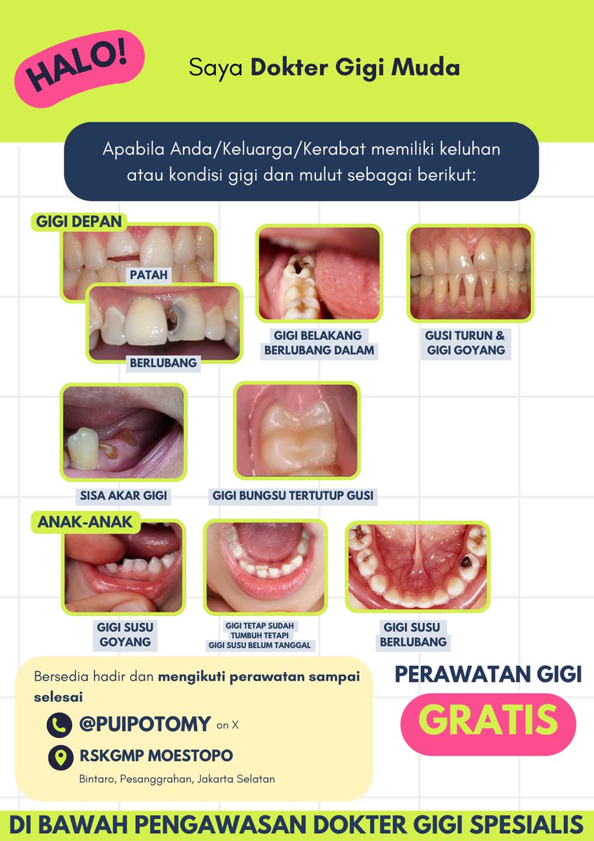 koas gigi jakarta selatan 🦷⭐️ tweet media