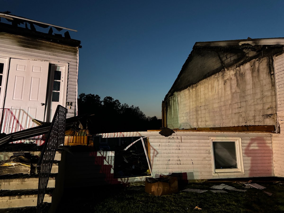 Our Disaster Action Team in Maine supporting several families in Veazie following a multi family fire on Thompson Rd. We had disaster responders on scene last night and today. We will be providing meals and working the landlord to ensure that everyone has a place to stay.