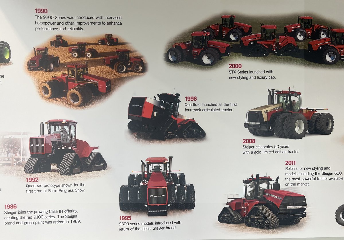 HansonaiC's tweet photo. From a Barn in Red Lake Falls, MN to dominating the world’s toughest fields — the Steiger tractor doesn’t just work the land, it shapes it. 

The Steiger tractor story is the history of modern agriculture in motion. https://t.co/gOVyEAZ5pi