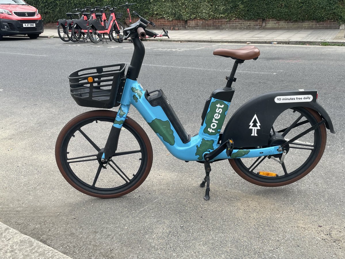 Jeremy Clyne (@jeremy_clyne) on Twitter photo Lazy or stupid? Forest bike left in the road blocking a parking bay opposite a designated e-bike bay. <a href="/lambeth_council/">Lambeth Council</a> <a href="/TfL/">TfL</a> Lazy or stupid? Forest bike left in the road blocking a parking bay opposite a designated e-bike bay. <a href="/lambeth_council/">Lambeth Council</a> <a href="/TfL/">TfL</a>