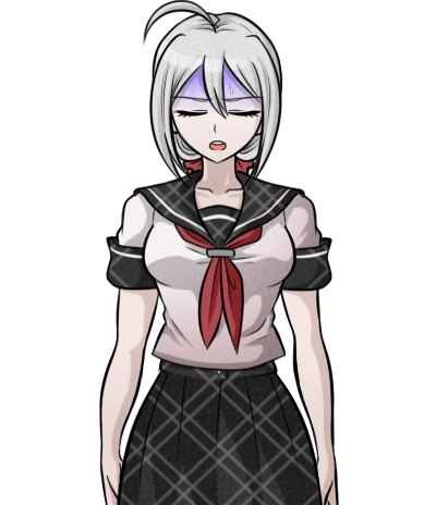 "There was something I had to check. Thankfully everything is okay, but...."
...She grabs Yoruko's shoulders (gently).
"...I'm happy to see you. Seriously."