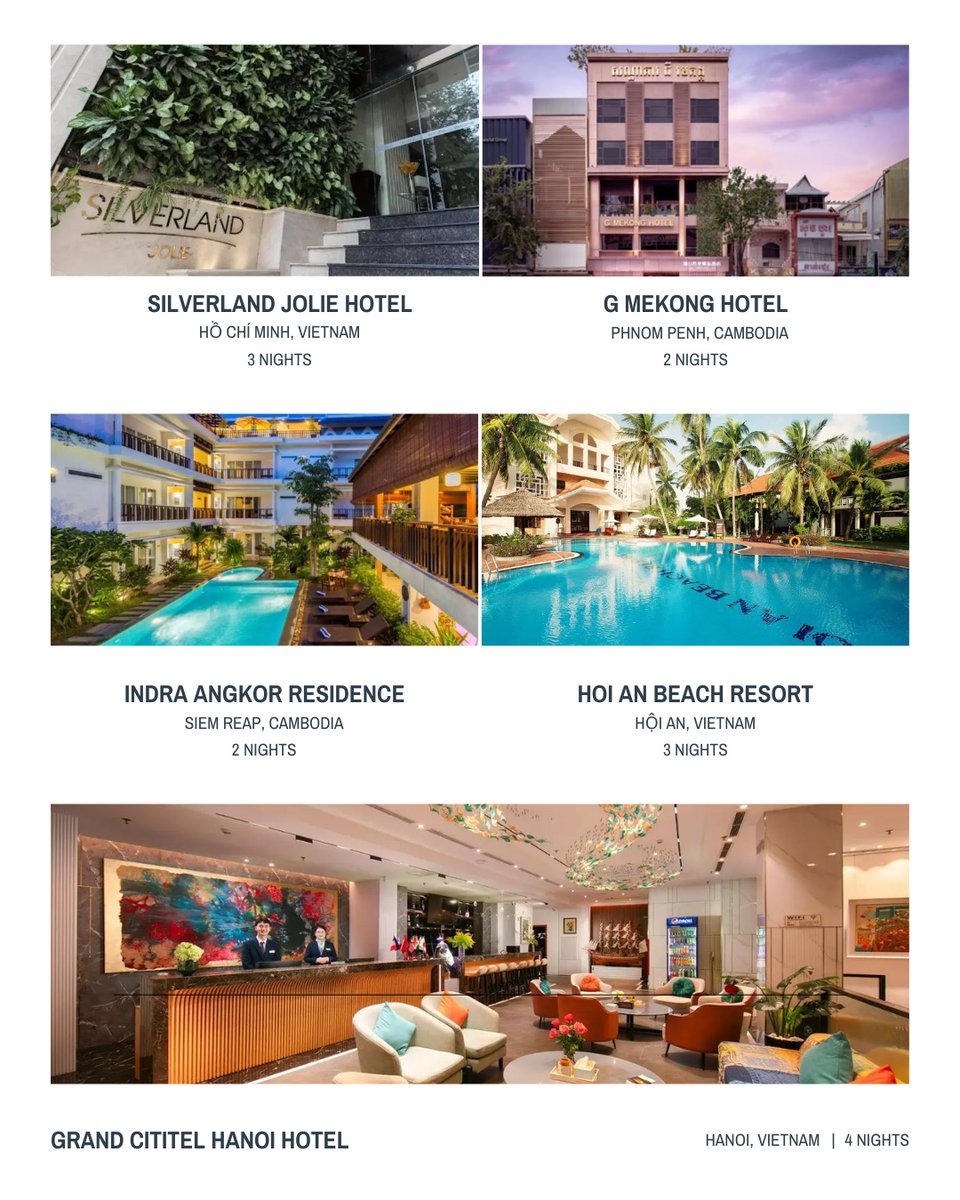OrbisVacationCA's tweet image. From lantern-lit Hoi An nights to Angkor Wat sunrises 🌅—14 nights, 2 countries, 6 tours, endless memories. Starts from $2,199pp ✈️🌏 

📲 Book Now:
orbisvacation.ca/topdealsdetail… 

#VietnamTravel #CambodiaTravel #SoutheastAsiaTrip #TravelDeals #AngkorWat #HalongBay #HoiAn #PhnomPenh