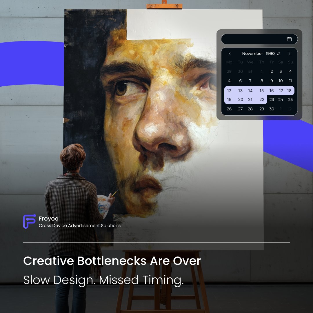 FroyooAdTech's tweet image. Creative production is no longer the bottleneck. 🎨
Marketers now use AI to create headlines, visuals &amp;amp; variations at scale - testing faster and reacting in real time.

The result? Better campaigns with less work. ⚡
This shift isn’t coming - it’s already here.
