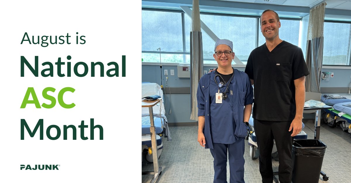 PajunkUSA's tweet image. Our #ASCmonth celebrations took us to beautiful Warwick, RI! 

🌊 Northeast rep Trevor spent the day with Dr. Larry Wineland, whose precision, patient care &amp;amp;amp; teamwork make him a valued OR partner. Grateful for clinicians like him! 🙌 

#OutpatientStrong #PajunkUSA #ThankYou