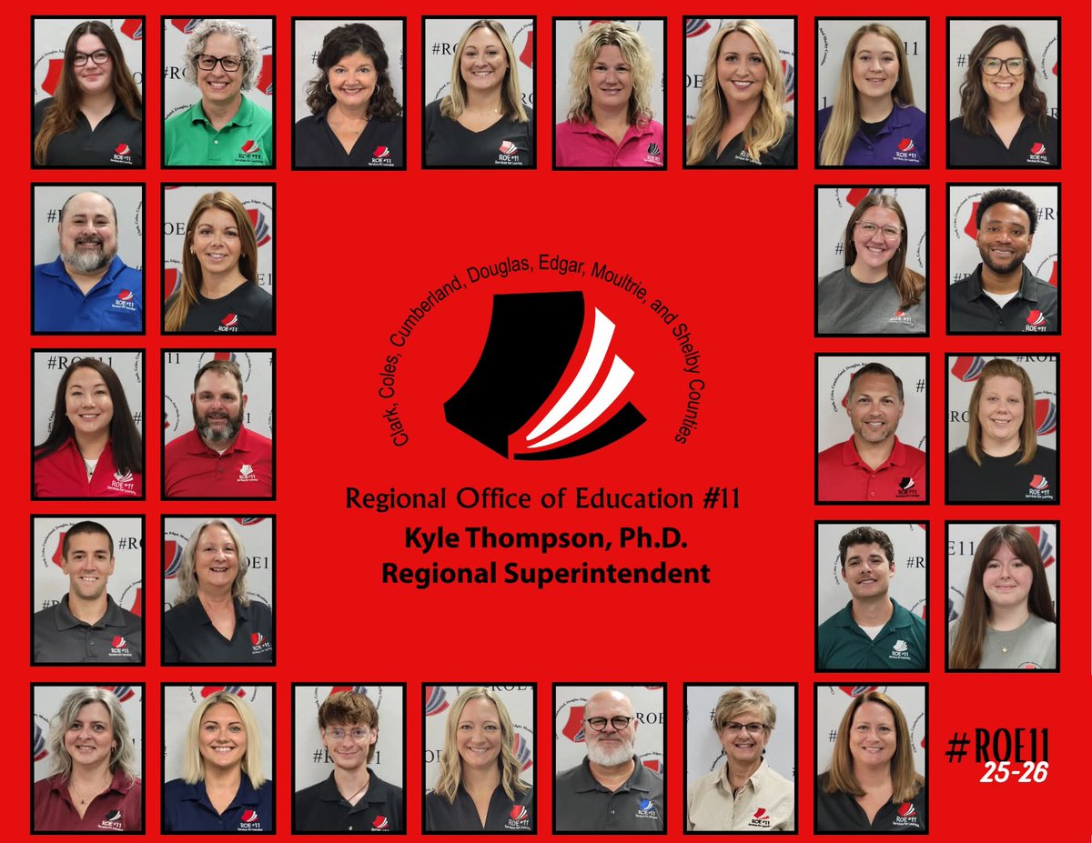 ROE_ELEVEN's tweet photo. As we embark on an exciting new school year, our dedicated team is ready to support, inspire, and make a positive impact in our educational community. Here's to a fantastic year ahead! #ROE11 https://t.co/BtG14XgyJc